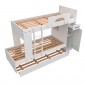 CUCHETA GABINETE TRILICHE BLANCA