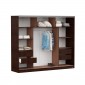 PLACARD 2 PUERTAS CORREDIZAS DAKAR 1,80 MTS CON BAULERA