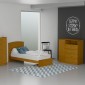 COMODA 4 CAJONES / 1 PUERTA EXPRESS