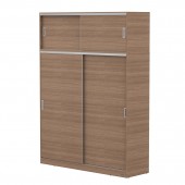 PLACARD 2 PUERTAS CORREDIZAS DAKAR 1,80 MTS CON BAULERA