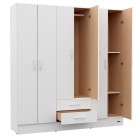 PLACARD 26 SUPER EXPRESS BLANCO -6 PUERTAS- 169x181x46 cm.