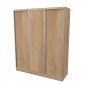 PLACARD 3 PUERTAS CORREDIZAS NATURE PREMIUM 1,80 MTS