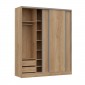 PLACARD 3 PUERTAS CORREDIZAS NATURE PREMIUM 1,80 MTS