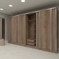 PLACARD 3 PUERTAS CORREDIZAS NATURE PREMIUM 1,80 MTS