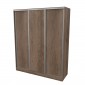 PLACARD 3 PUERTAS CORREDIZAS NATURE PREMIUM 1,80 MTS
