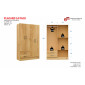 PLACARD 24 PACK -4 PUERTAS-